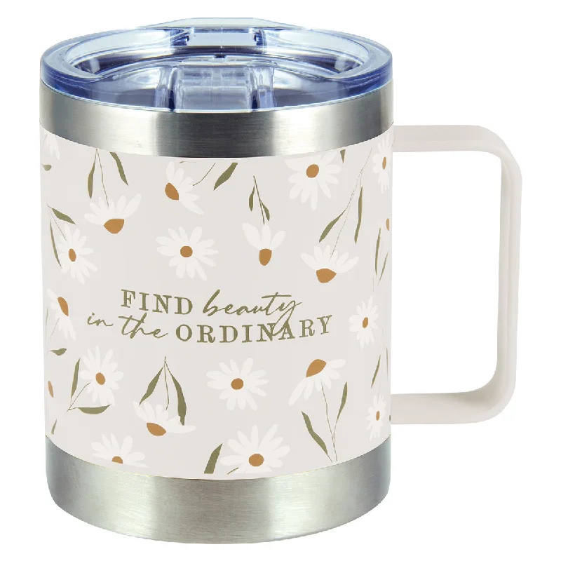 Find Beauty In The Ordinary Stainless Steel Travel Mug