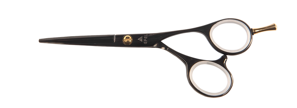 EFEL 5" Black Crane Handle Beauty Shears