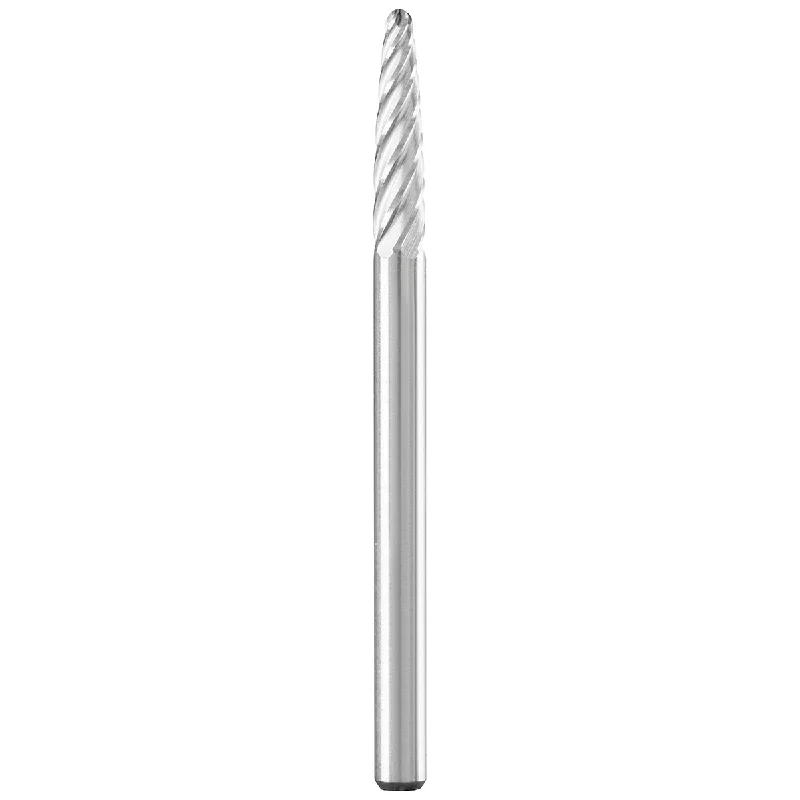 Carbide Bur - Tree Shape, INOX Cut 1/8" x 1/2" x 1/8" Shank - SF-42