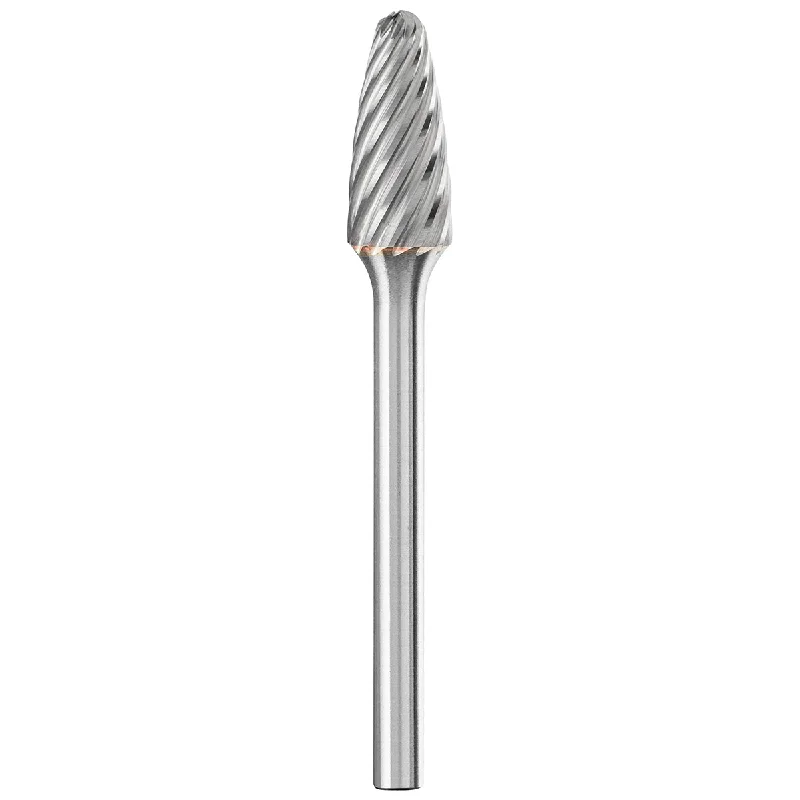 Carbide Bur - Tree Shape, INOX Cut 1/4" x 1/2" x 1/8" Shank - SF-51