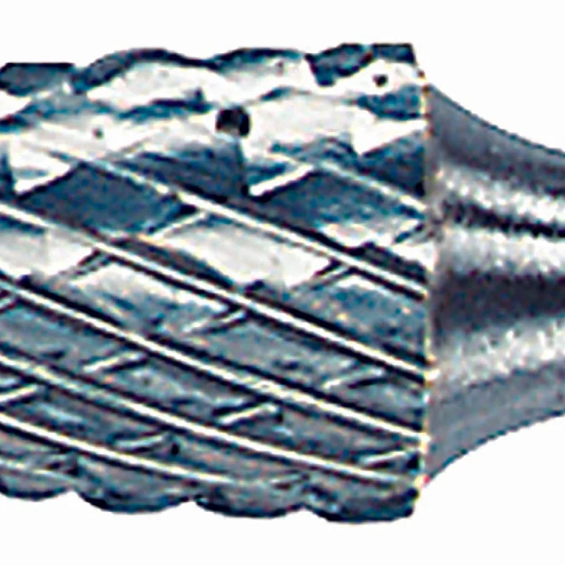 HICOAT TC Bur - Tree Shape, DIA Cut 1/2" x 1" x 1/4" Shank - SF-5, HC-HT Coating