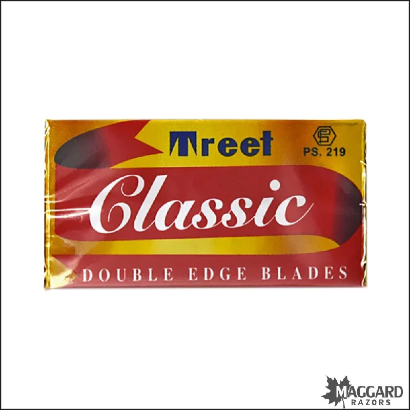 Treet Classic Double Edge Razor Blades, 10 Blades