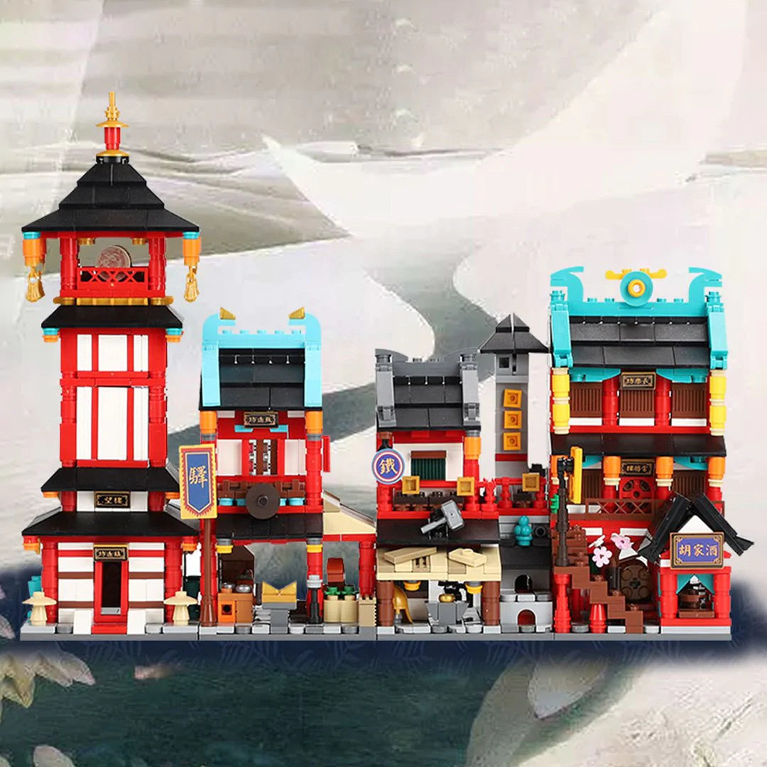 Yanping Street Stores Building Block Set 1