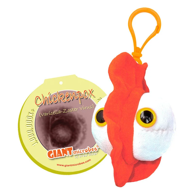 Chickenpox (Varicella-Zoster Virus) - GIANTmicrobes® Key Chain