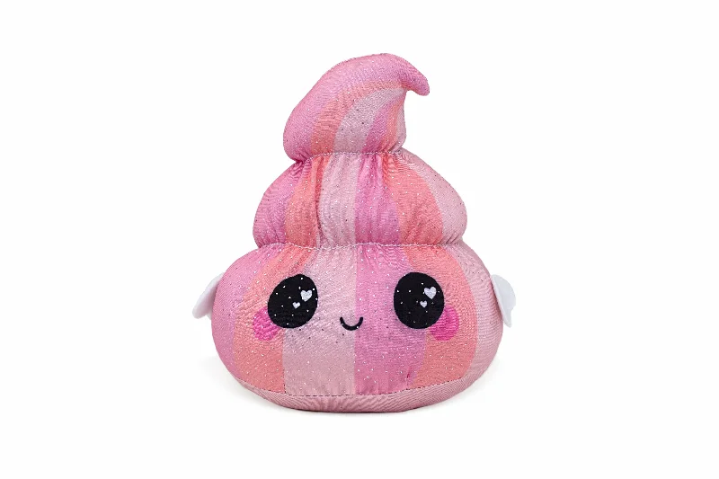 Glitter Galaxy 6-Inch Pink Poop Collectible Plush