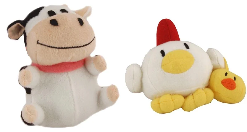 Harvest Moon Tree Of Tranquility Plush Set of 2 with Cow and Chicken