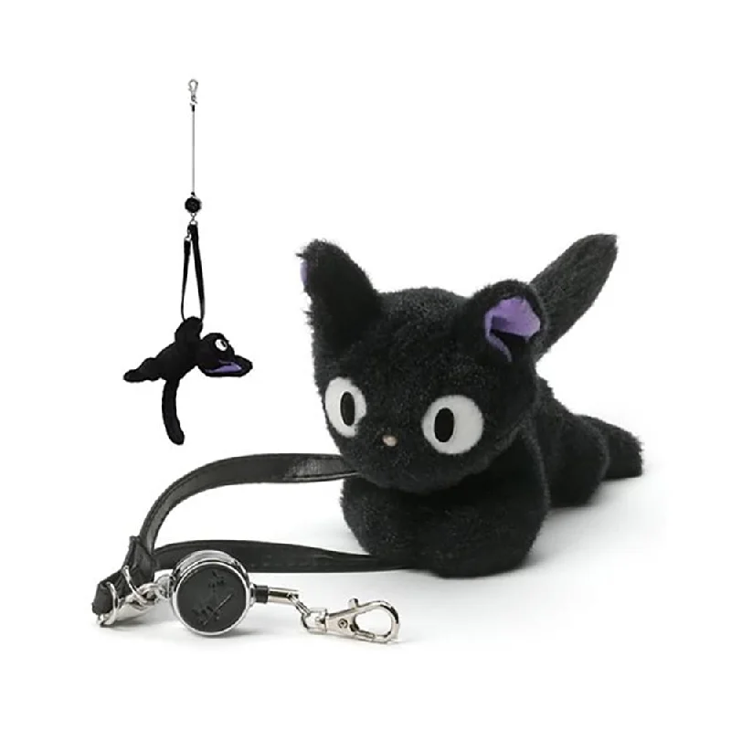 Kiki's Delivery Service Jiji 3.5" Retractable Plush Key Holder