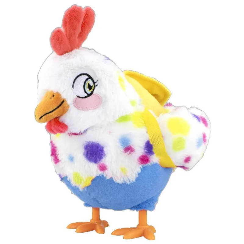 Party Pets Roxanne The Dancing Chicken Electronic Plush | Blue