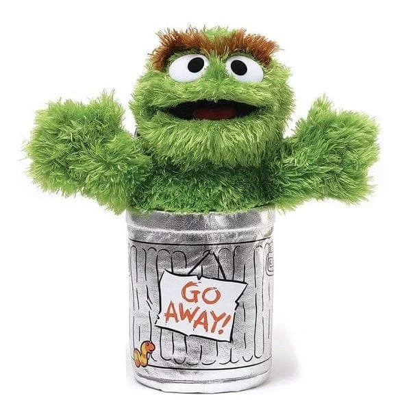 Sesame Street Oscar Grouch 10"