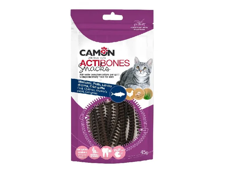 Actibones with codfish, chicken and brewer`s yeast (45g)