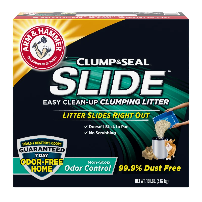 Arm & Hammer Slide Odor Control Easy Clean-Up Clumping Cat Litter