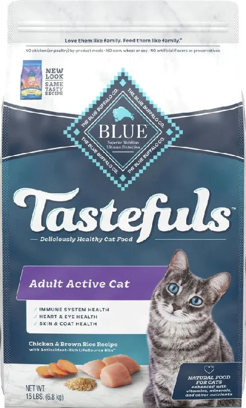 Blue Buffalo Healthy Living Adult Chicken and Brown Rice Recipe Dry Cat Food