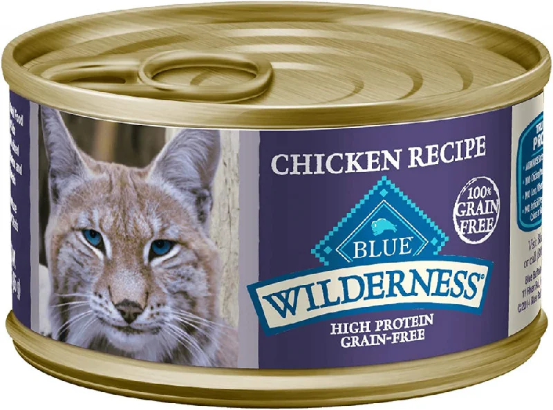 Blue Buffalo Wilderness Chicken Recipe Canned Cat Food