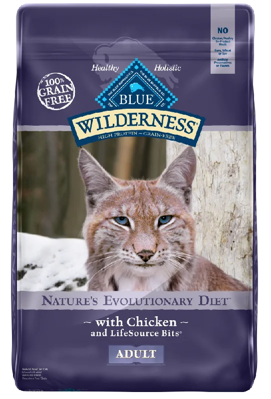 Blue Buffalo Wilderness Grain Free Chicken Recipe Dry Cat Food