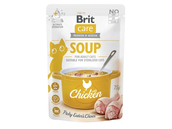 Brit Care Cat Soup with Chicken 75 g