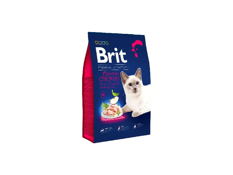 Brit Premium by Nature Cat. Sterilized Chicken, 8 kg