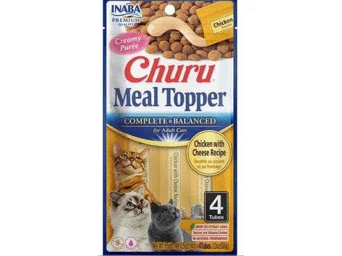 Churu Complete & Balanced for Adult Cats Chicken with Cheese Recipe