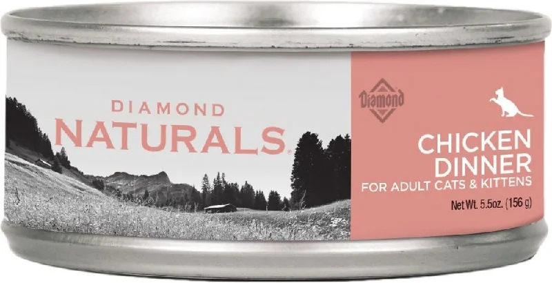 Diamond Naturals Chicken Dinner Adult & Kitten Formula Canned Cat Food