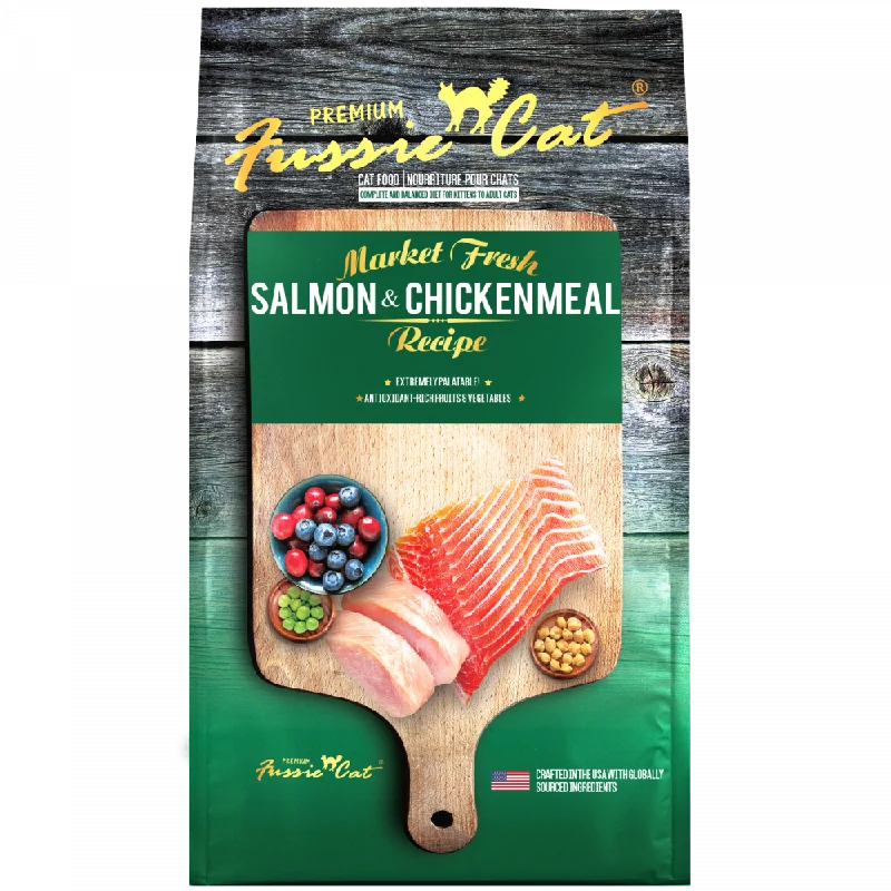 Fussie Cat Market Fresh Grain Free Salmon & Chicken Recipe Dry Cat Food