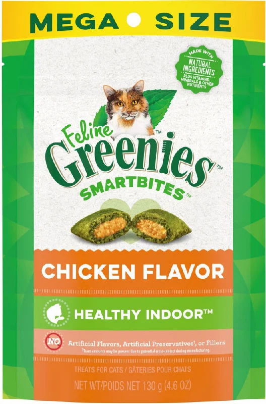 Greenies Smartbites Hairball Control Chicken Cat Treats