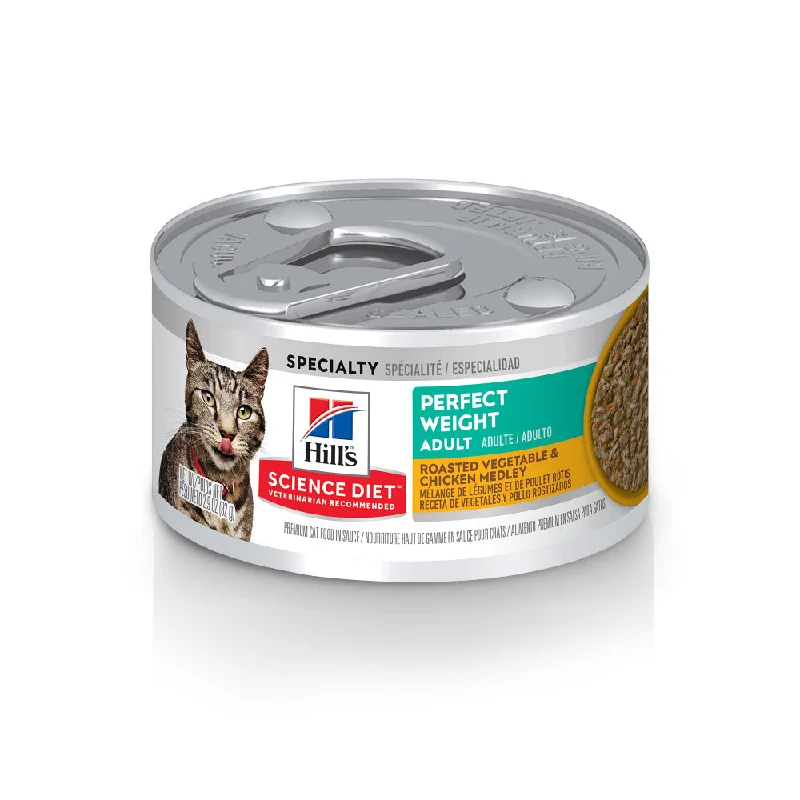 Hill's Science Diet Adult Perfect Weight Chicken & Vegetable Stew Canned Cat Food