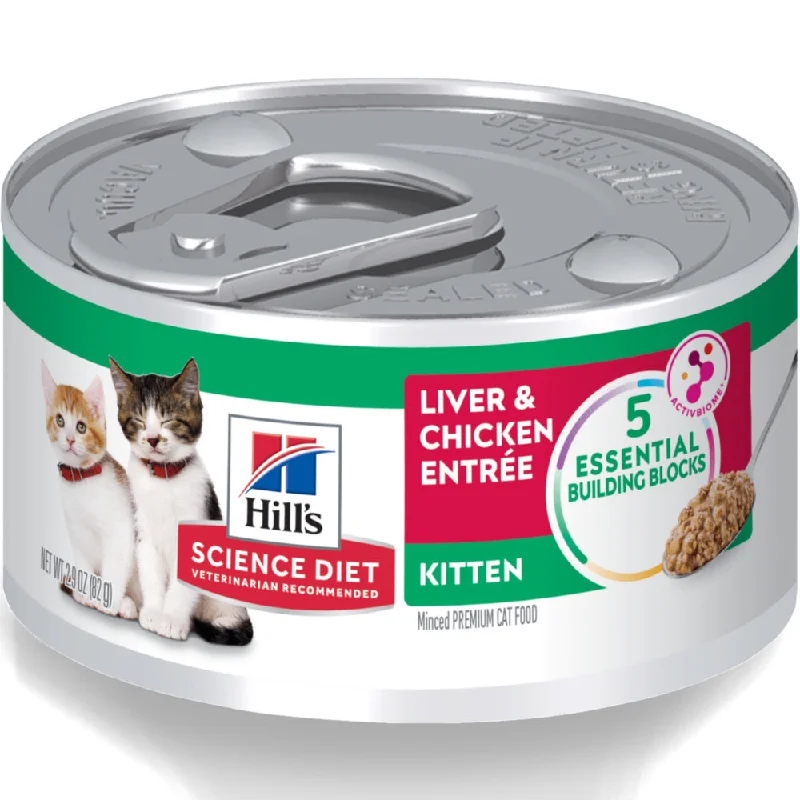 Hill's Science Diet Kitten Liver & Chicken Entree Canned Cat Food