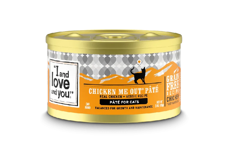 I and Love and You Grain Free Chicken Me Out Recipe Canned Cat Food