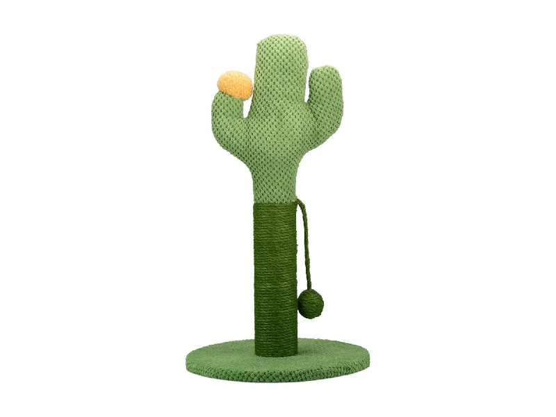 Imac - Cactus Scratching Post W/Toy, Flower 35X35X65Cm