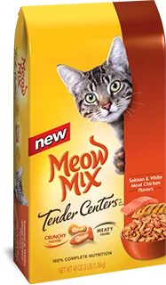 Meow Mix Tender Salmon and White Meat Chicken Flavors Dry Cat Food