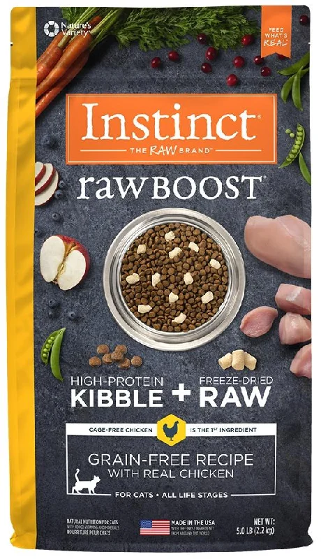 Instinct Raw Boost Grain Free Recipe with Real Chicken Natural Dry Cat Food