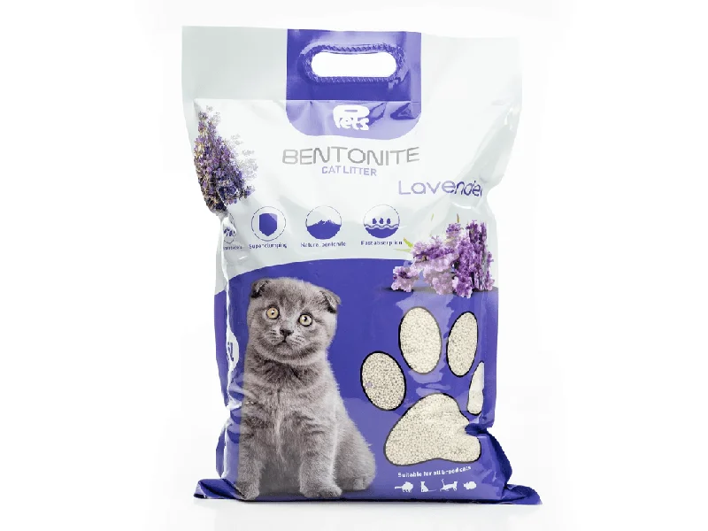 Pets Bentonite Cat Litter with Lavender Scent 5L/4kg