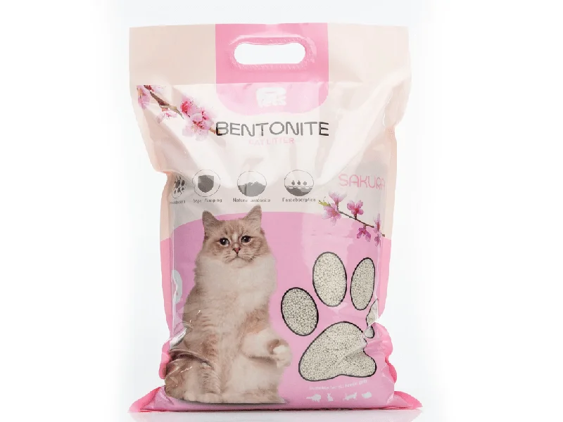 Pets Bentonite Cat Litter with Sakura  Scent 5L/4kg