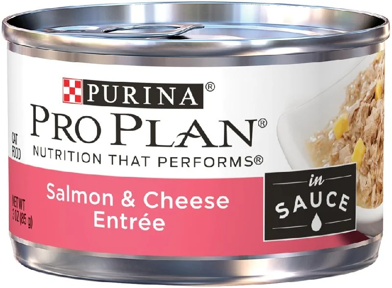 Purina Pro Plan Savor Adult Salmon & Cheese in Sauce Entree Canned Cat Food