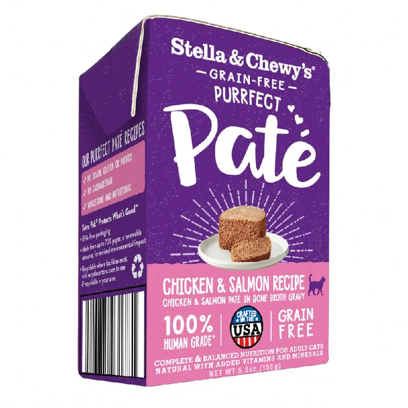 Stella & Chewy's Purrfect Pate Chicken & Salmon Medley Recipe Wet Cat Food