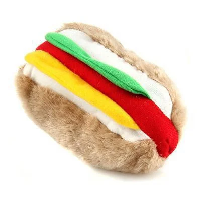 Aspen Pet Medium 5" Plush Hot Dog Toy