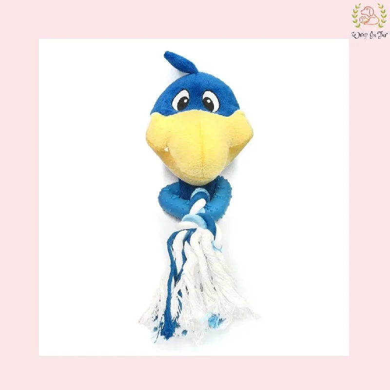 Bird Plush , Teething and Rope Toy