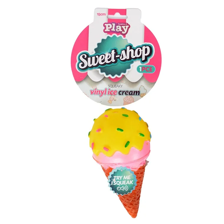 Ice Cream Pet Toy, Asstd