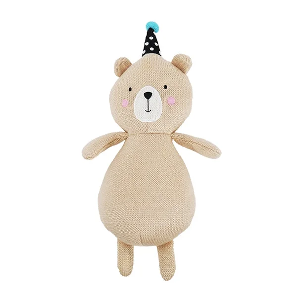 Chubleez Pippa Party Bear Dog Toy