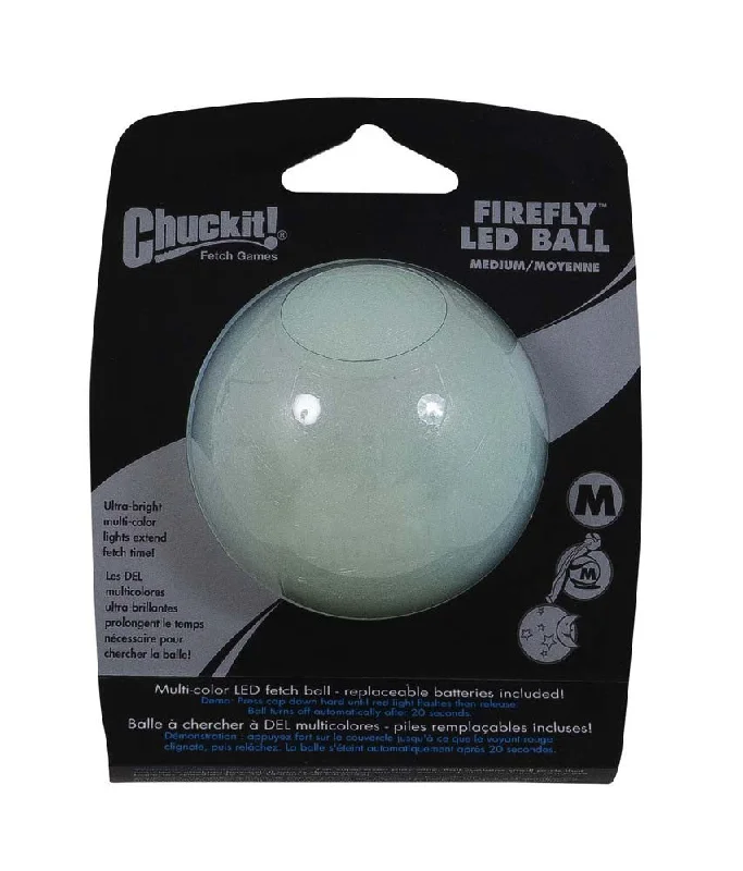 Chuckit! Firefly LED Ball Medium Dog Toy