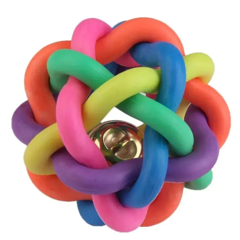 Colorful Rubber Training Chew Ball for Puppies