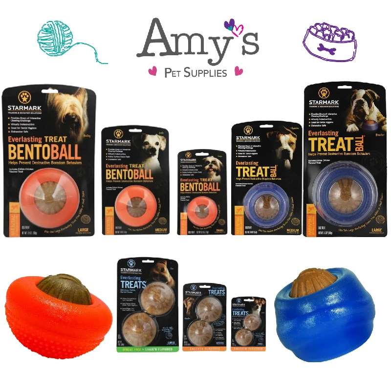 Starmark Everlasting Treat Dog Toys & Refills