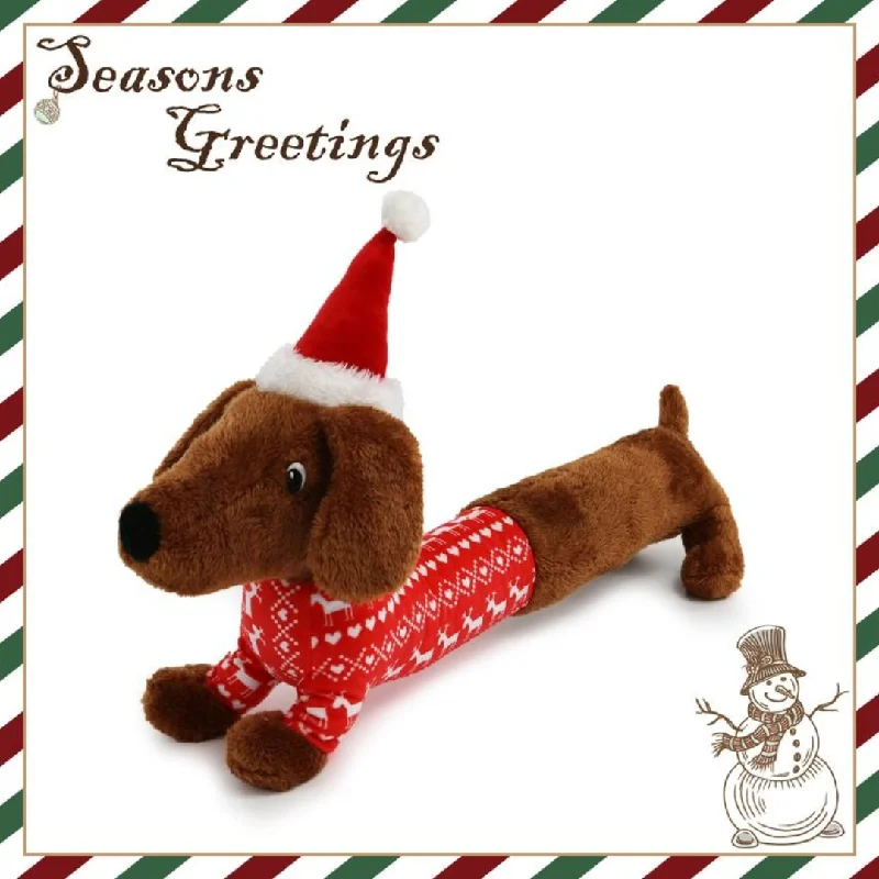 Dachshund Through The Snow - Christmas Dog Toy