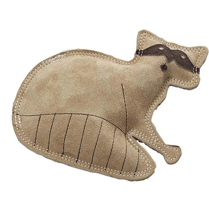 Dura Fused Raccoon Leather Dog Toy