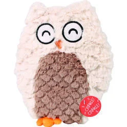 Ethical Soft Swirl Plush Owl 9.5in Dog Toy