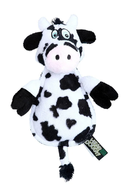 Hear Doggy Ultrasonic Spotted Cow Silent Squeaker Toy