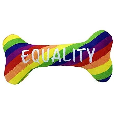 Huxley and Kent Lulubelles Power Plush- Equality Bone