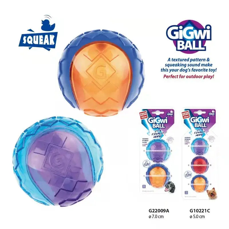 Interactive Squeaky Dog Ball for Endless Fun