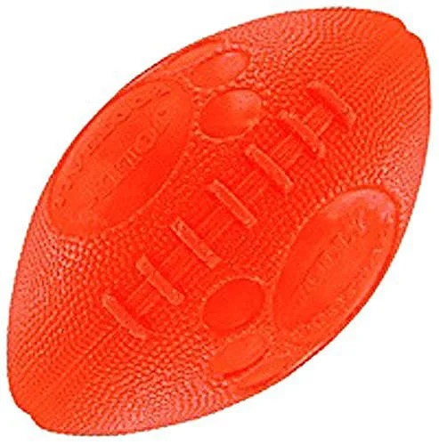 Jolly Pets 8" Orange Jolly Football Durable Fetch Toy