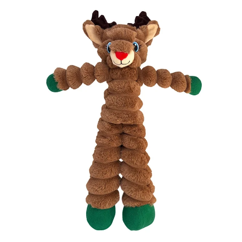 Kong Shakers Reindeer Plush Holiday Dog Toy