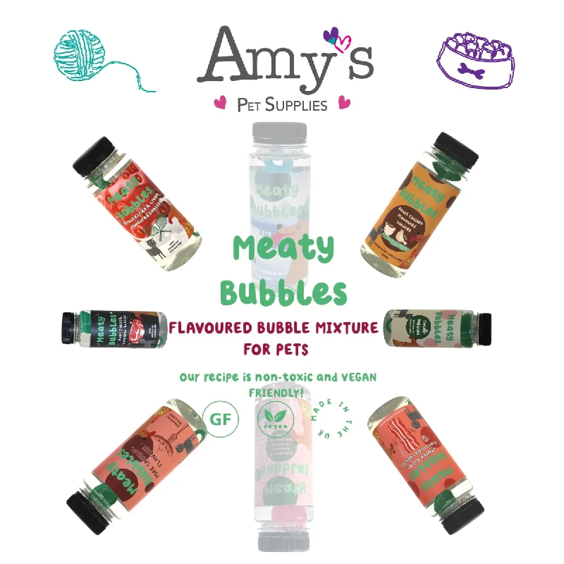 Meaty Bubbles for Dogs & Cats